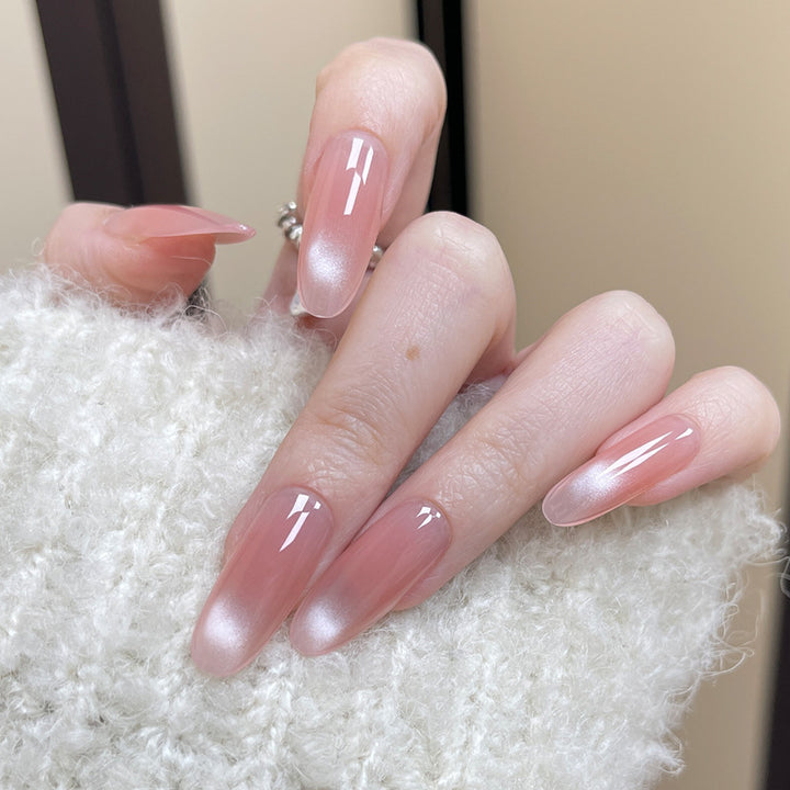 Elegant Glossy Ombre Press-On Nails Stornfield