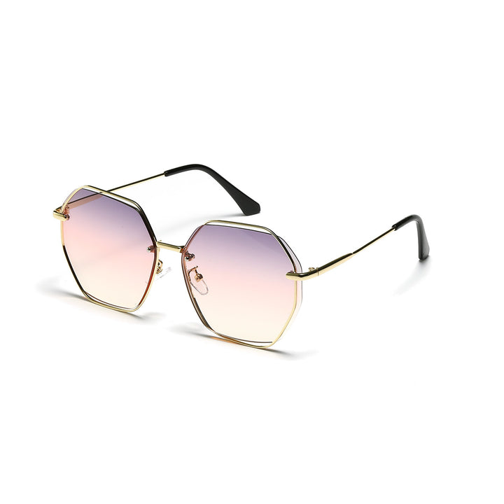 Women's fashionable octagonal sunglasses with elegant frame Stornfield
