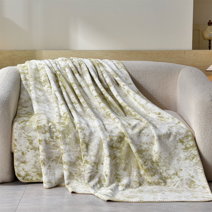 Luxury Leopard-Print Fleece Throw Blanket Stornfield