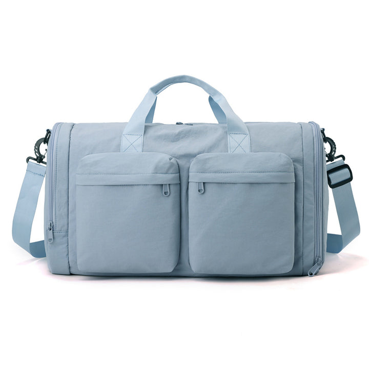 Large Capacity Travel Duffle with Dual Side Pockets