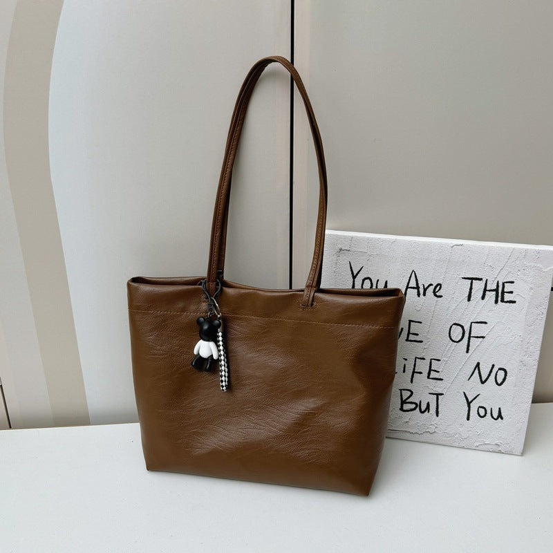 Chic Faux Leather Tote Bag Stornfield
