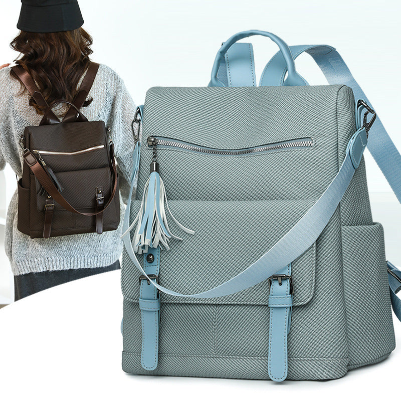Multi-Functional Textured Backpack Stornfield
