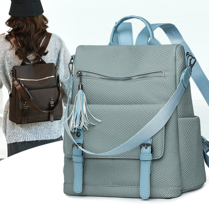 Multi-Functional Textured Backpack Stornfield