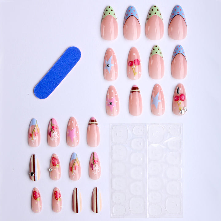 Artificial Fingernails with Creative Designs Stornfield