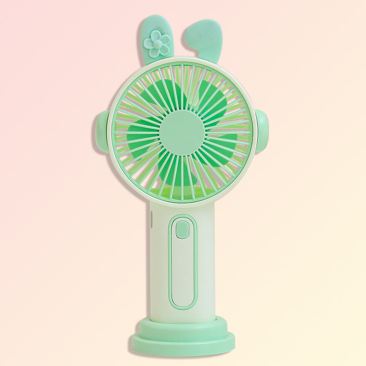 Women Portable Mini-Fan with Colorful Ears Stornfield