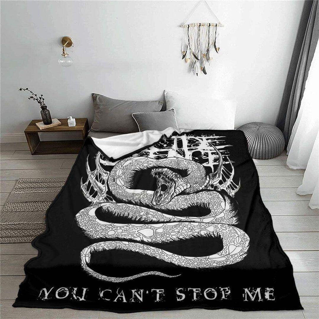 Artistic Graphic Throw Blanket