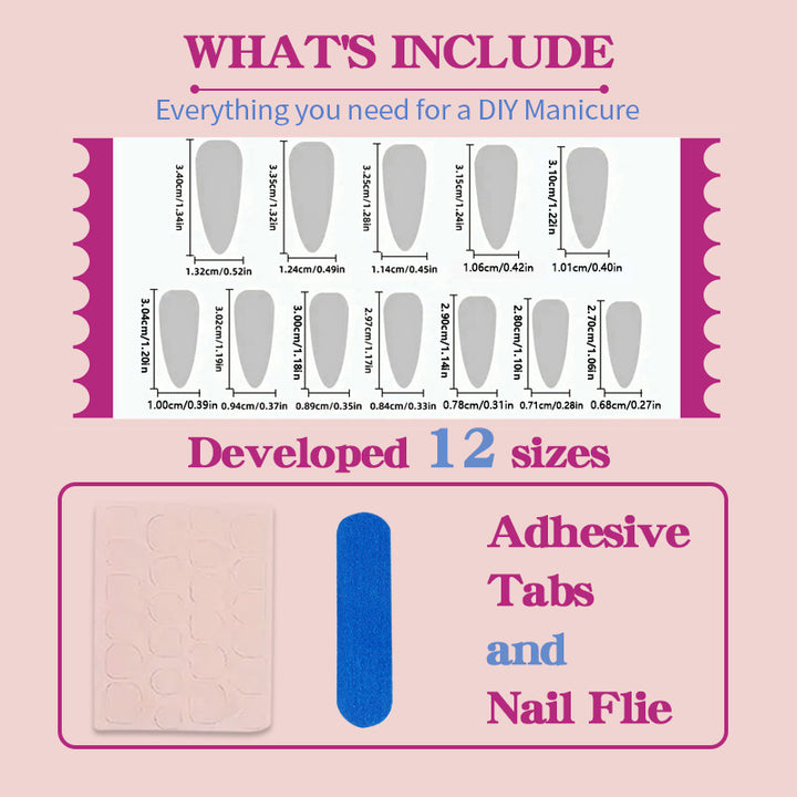 Acrylic nail set with shimmering accents and elegant bows Stornfield