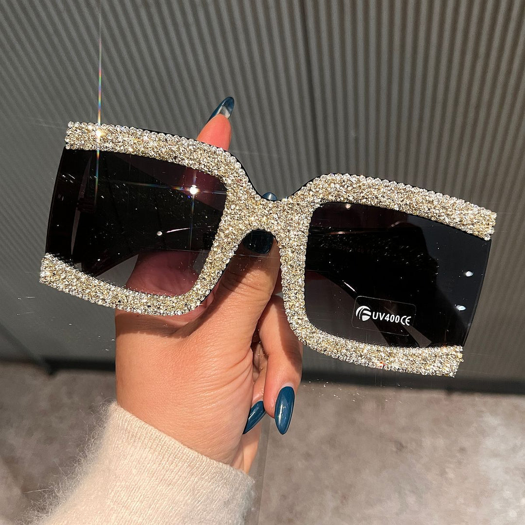 Women's sunglasses with rhinestone decorated frame Stornfield