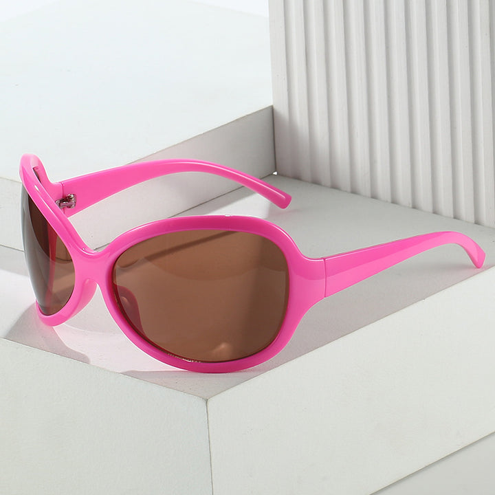 Stylish Oversized Shield Sunglasses Stornfield 1787812453