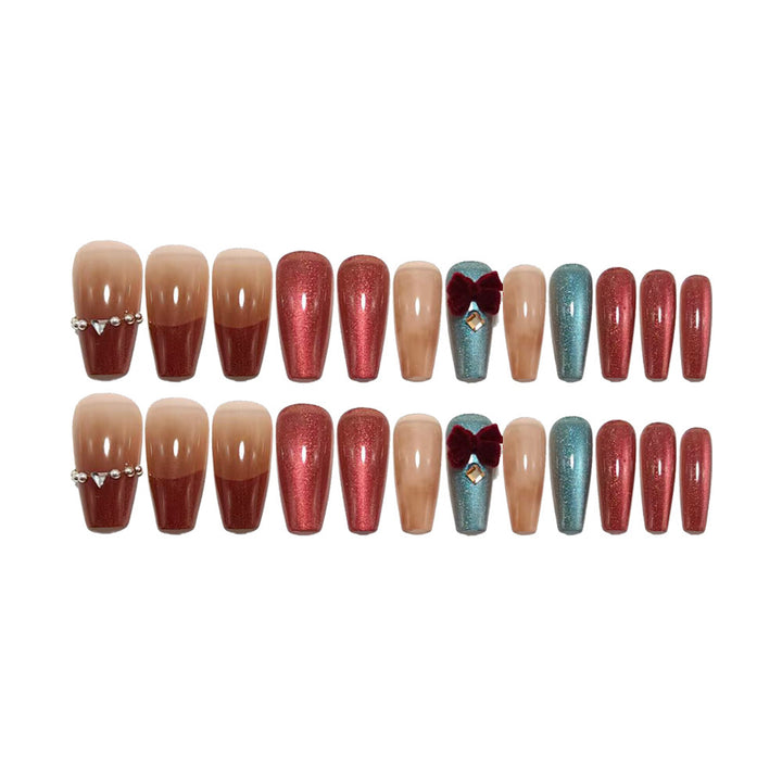 Artificial nails in elegant glamour design Stornfield