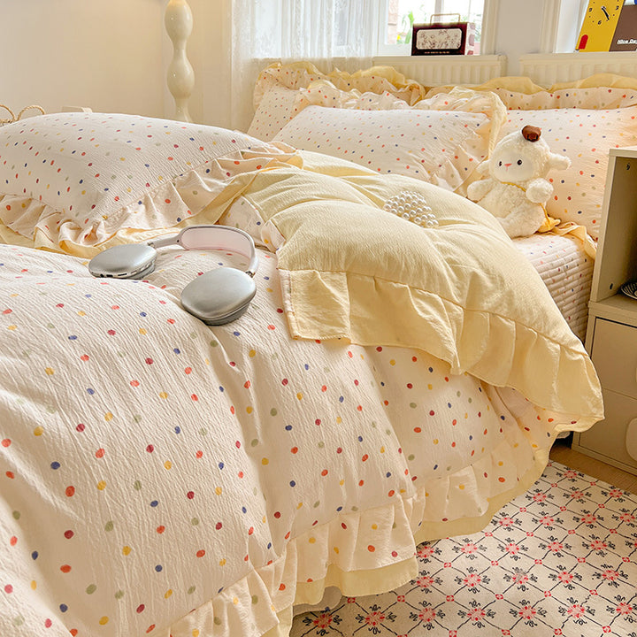 Playful Polka Dot Bedding Set