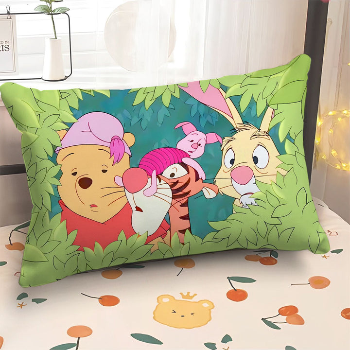 Soft Cartoon-Themed Decorative Throw Pillow