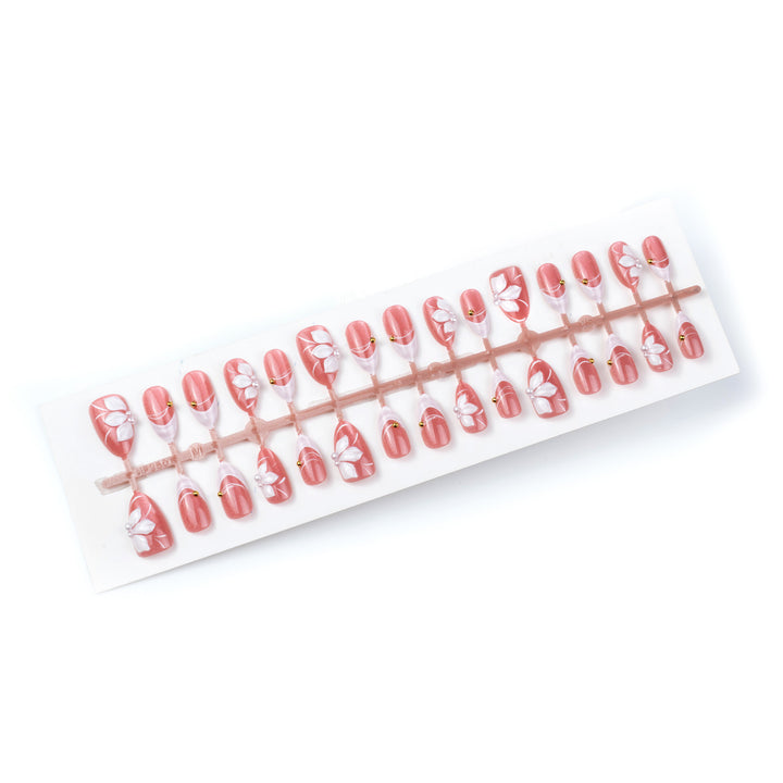 Artistic Floral Design Press-On Nail Art Set Stornfield 1790636525