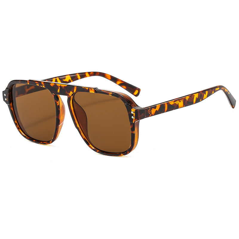 Ladies geometric sunglasses with polarized yellow lenses Stornfield