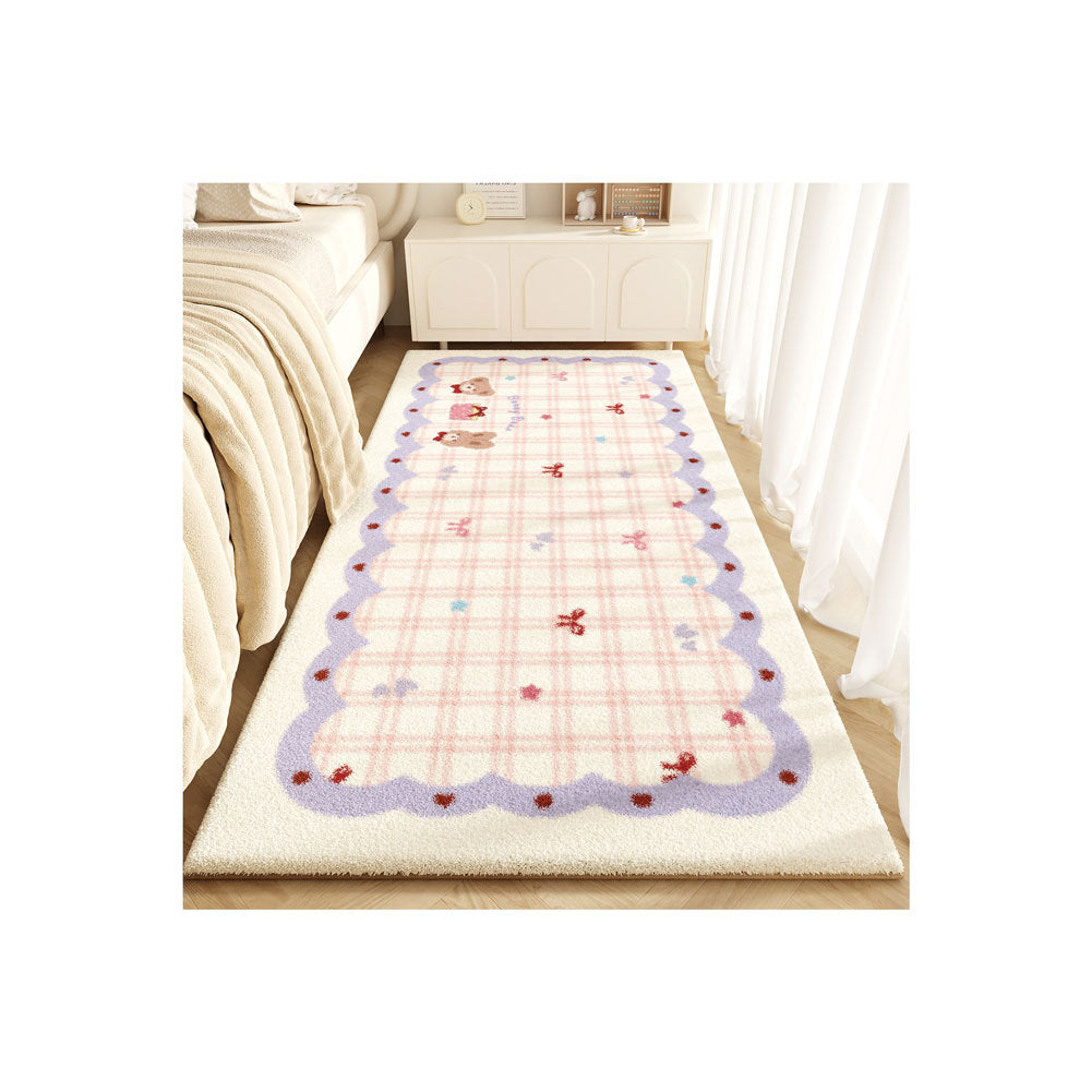 Cute Character Themed Plush Area Mat