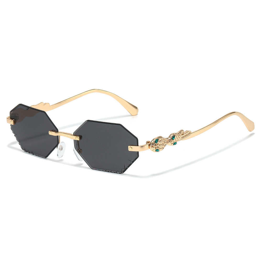 Fashion-Forward Statement Hexagonal Sunglasses Stornfield