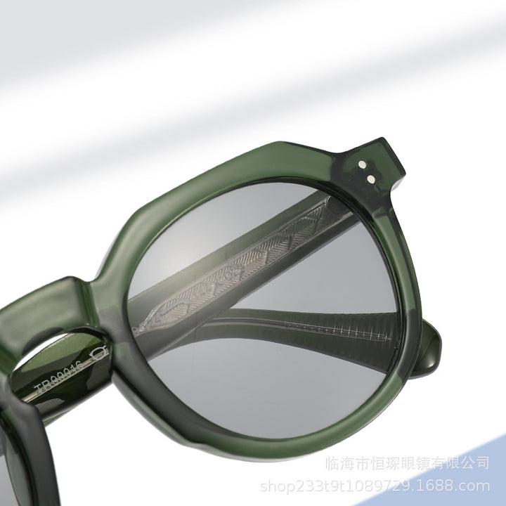 Ladies stylish sunglasses with unique octagonal frame Stornfield