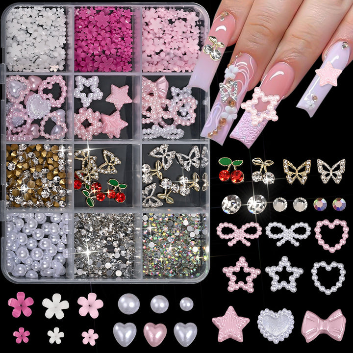 Decorative Nail Art Accessory Kit