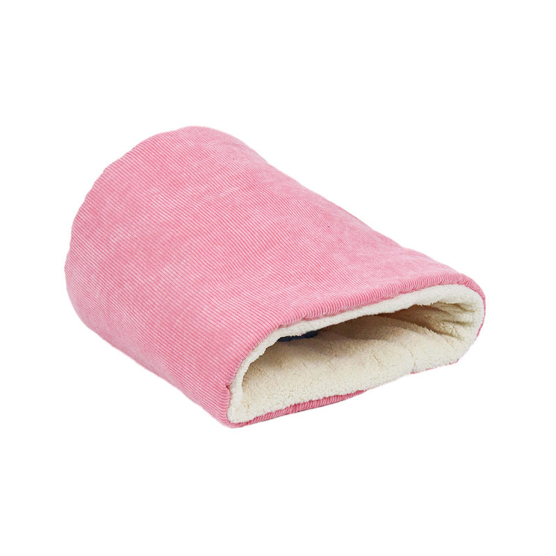 Ultra-Soft Snug  Sleeves   Dog Bed