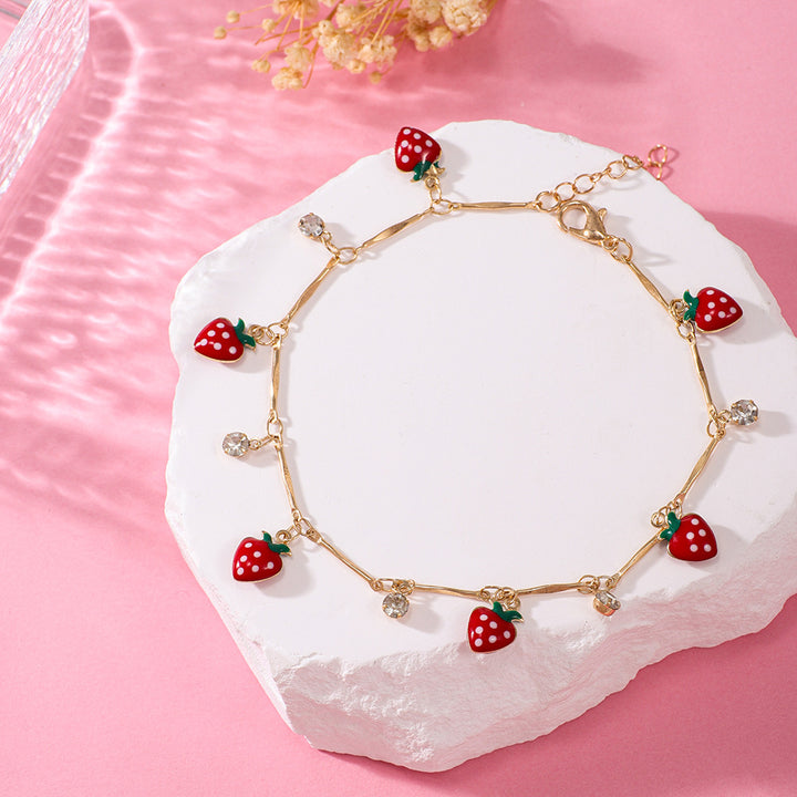 Strawberry Charm Bracelet Stornfield