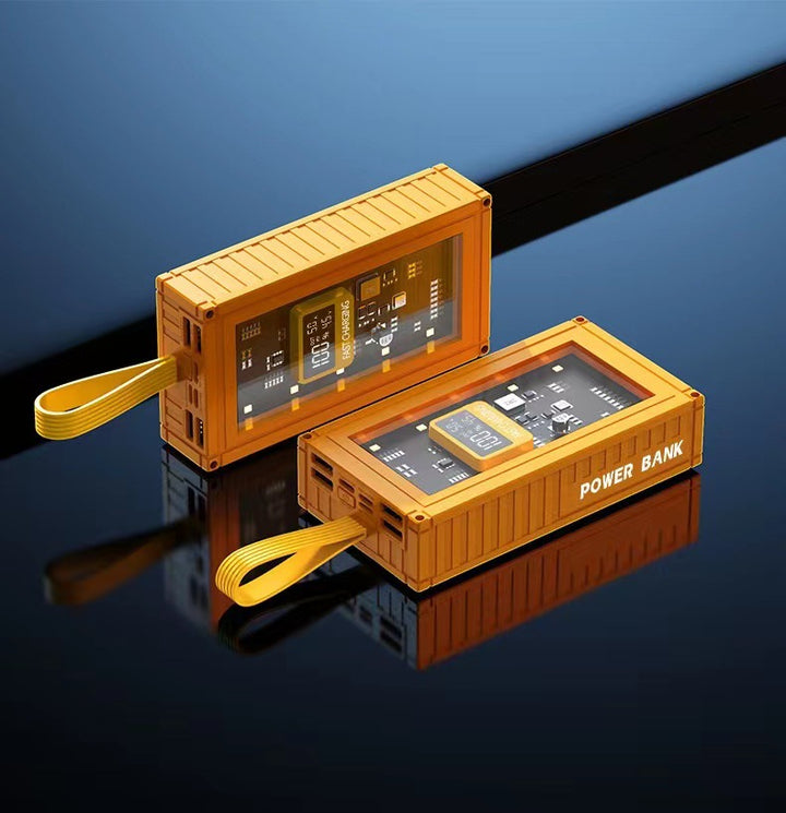 High-performance power bank with LCD display and intelligent charger Stornfield