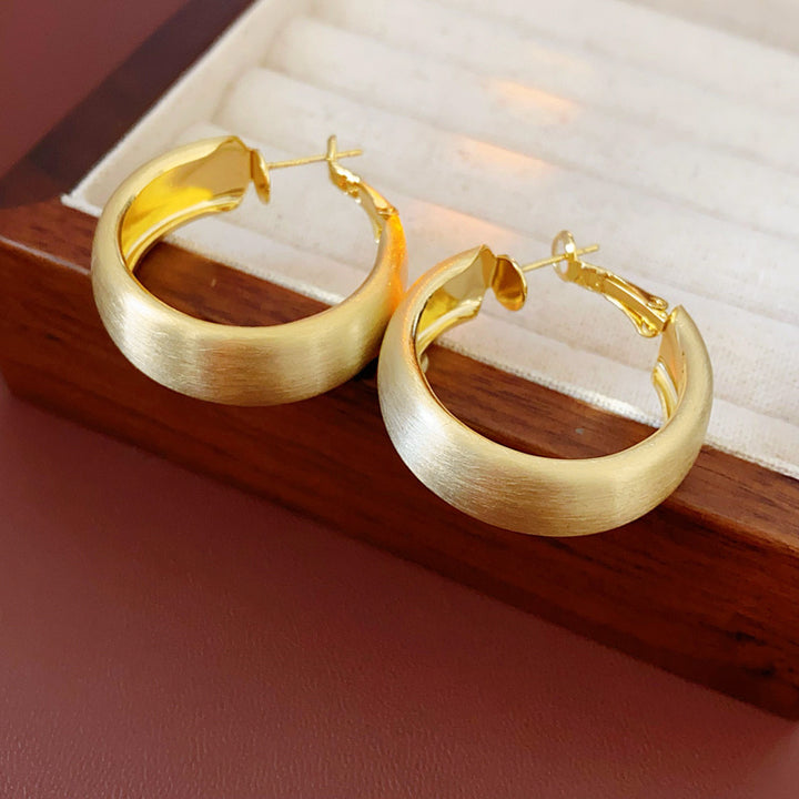 Elegant and Modern Creoles Made of High-Quality Metal Stornfield