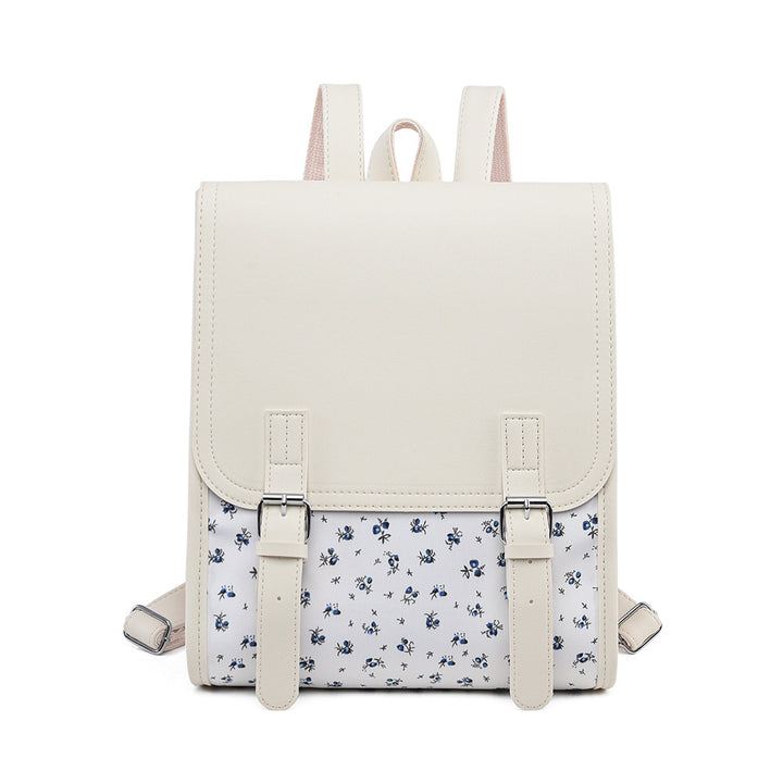 Floral Print Structured Backpack Stornfield