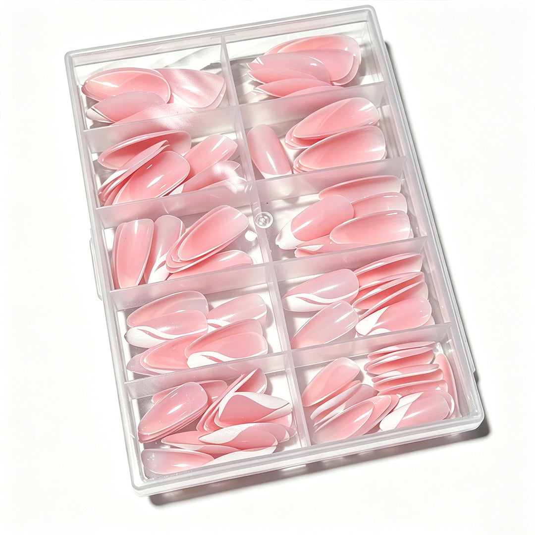 Premium Press-On Nail Tips Set Stornfield