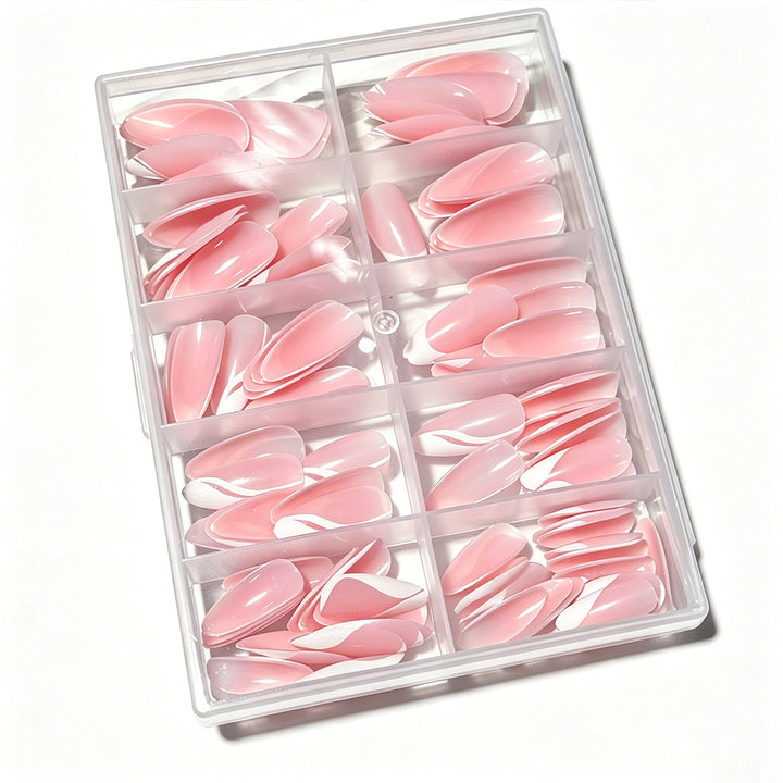 Premium Press-On Nail Tips Set Stornfield
