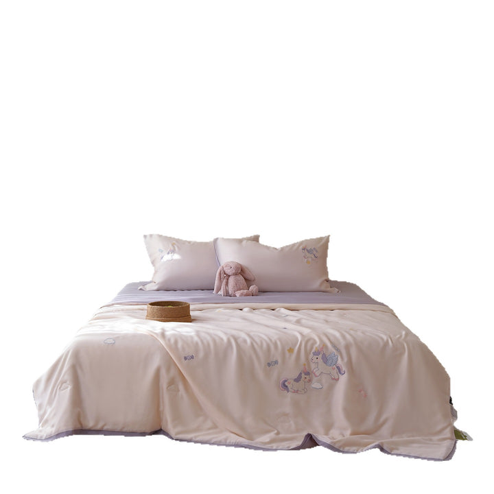 Children's Embroidered Playtime Blanket Set
