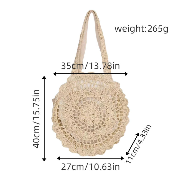 Crochet bag with nostalgic design Stornfield