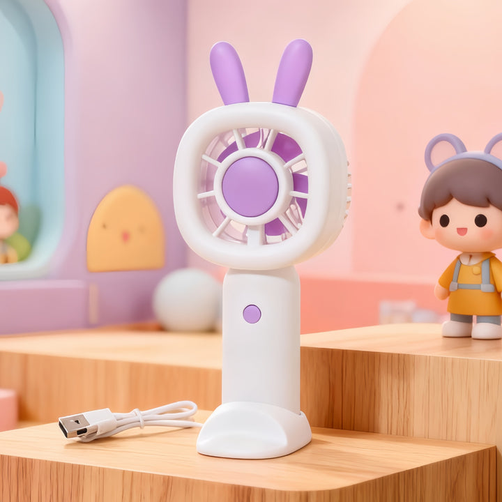 Women's portable creative fan with USB connection Stornfield