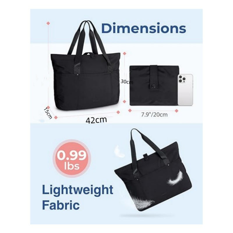 Spacious shoulder bag with removable inner pocket Stornfield