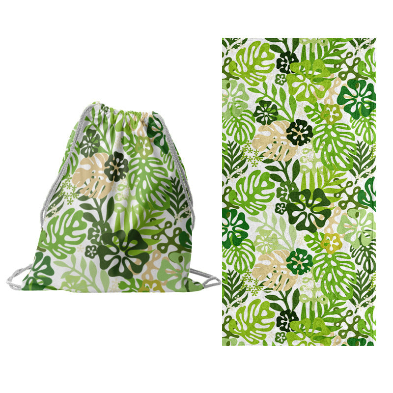 Multifunctional beach set with tote bag and towel Stornfield