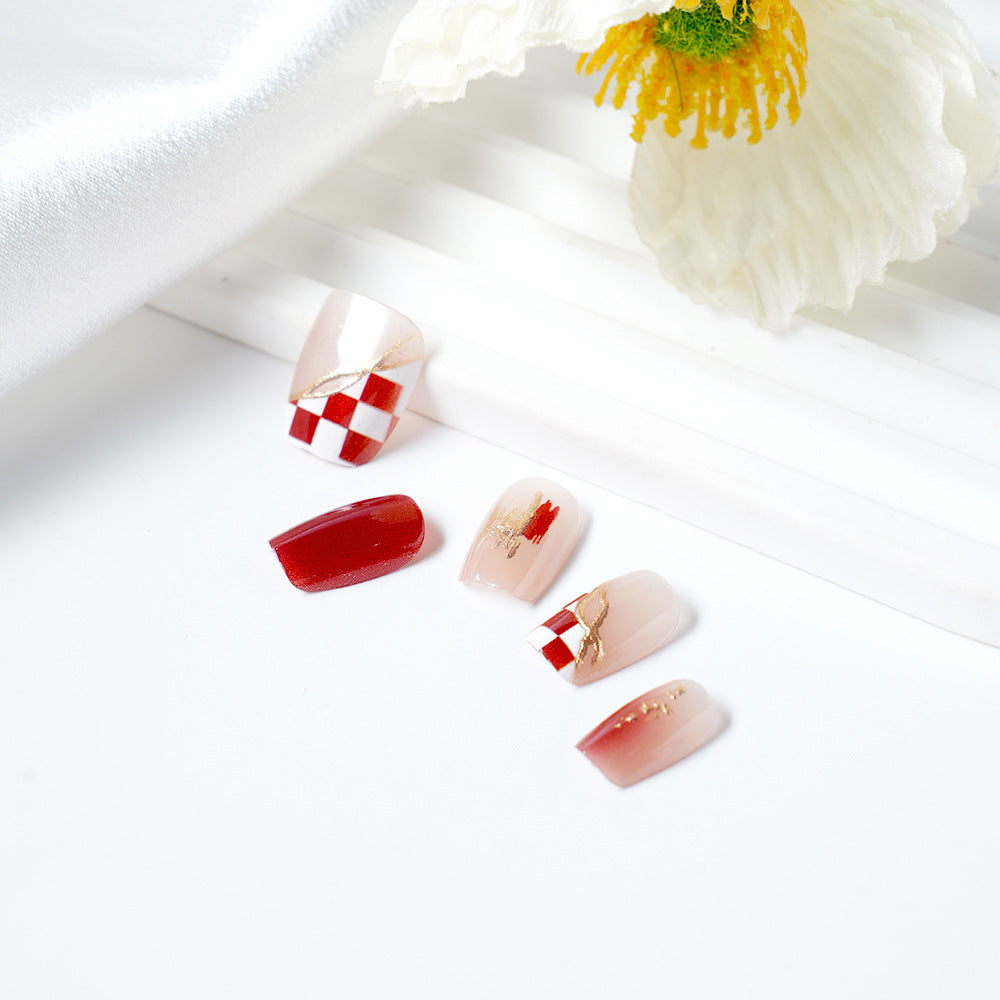 Glamorous Artful Press-On Nail Set Stornfield