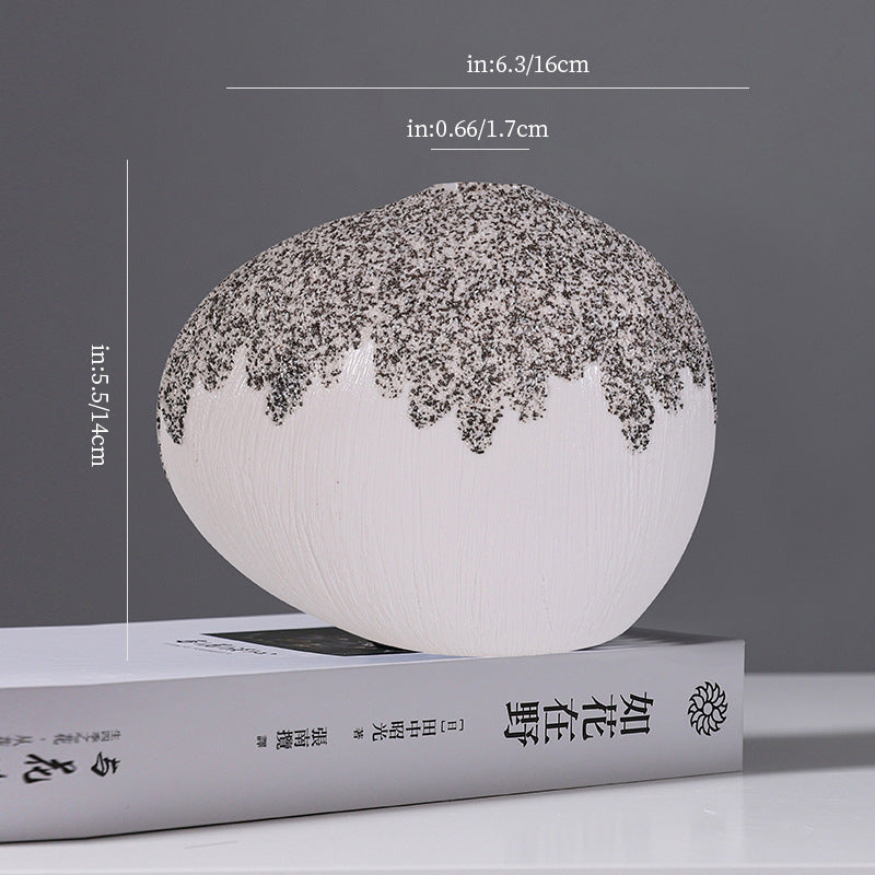 Decorative Organic Shaped Ceramic Vase