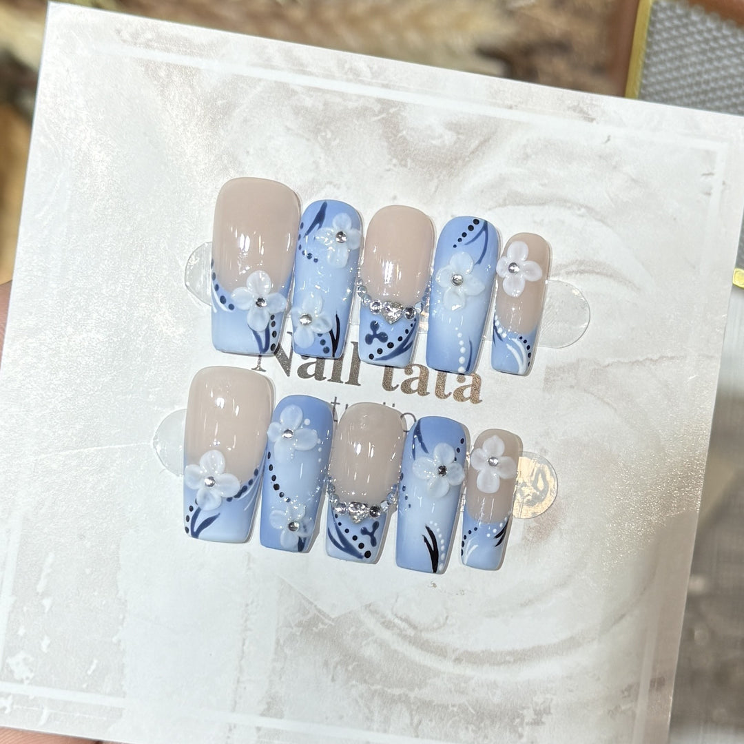 Reusable Press-On Nail Set Stornfield