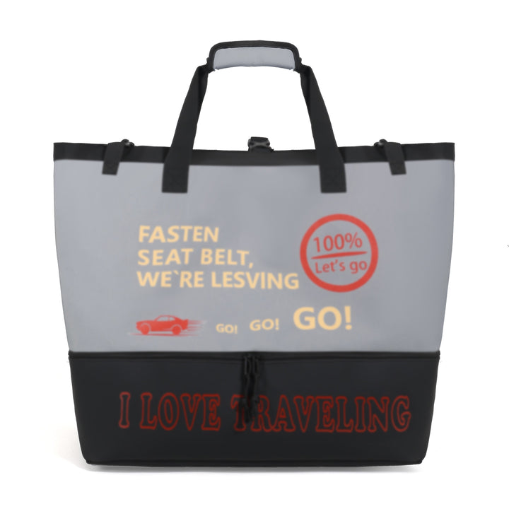 Travel Duffel Bag with Inspirational Quotes