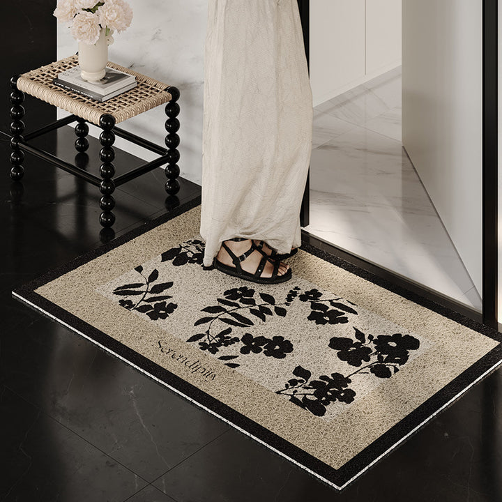 Decorative Floral Bath Mat