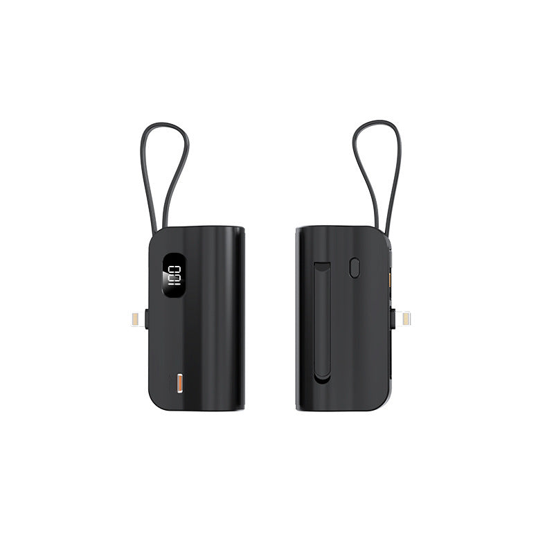 Wearable power bank with multifunctional charging concept and digital display Stornfield