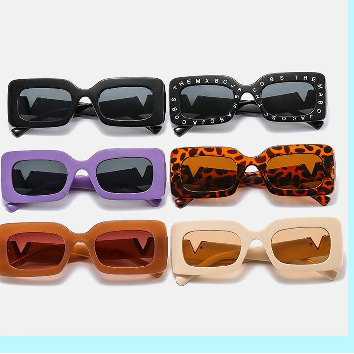 Ladies Stylish oversized sunglasses with unique frame Stornfield