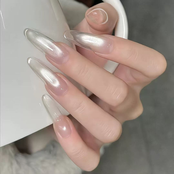 Artificial nail tips with elegant ombre effect Stornfield