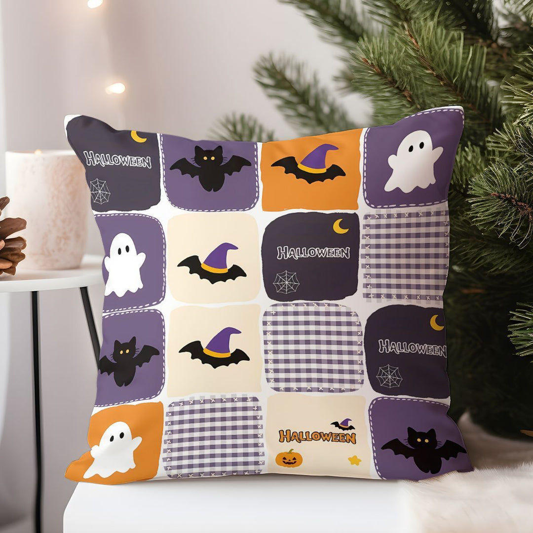 Halloween-Themed Decorative Cushion