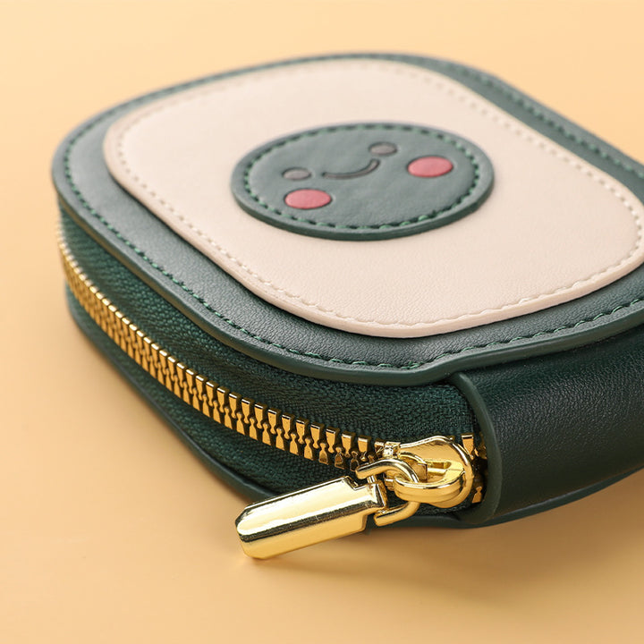 Cute Character Zippered Coin Pouch Stornfield