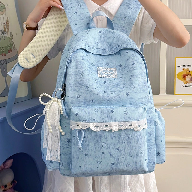 Fun Star-Embellished Backpack Stornfield