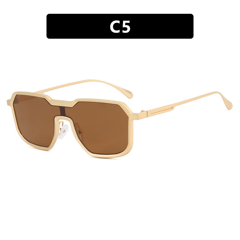 Ladies extravagant geometric sunglasses with protective UV filter Stornfield