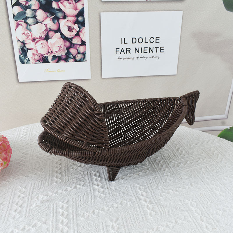 Decorative Fish-Shaped Storage Basket Stornfield