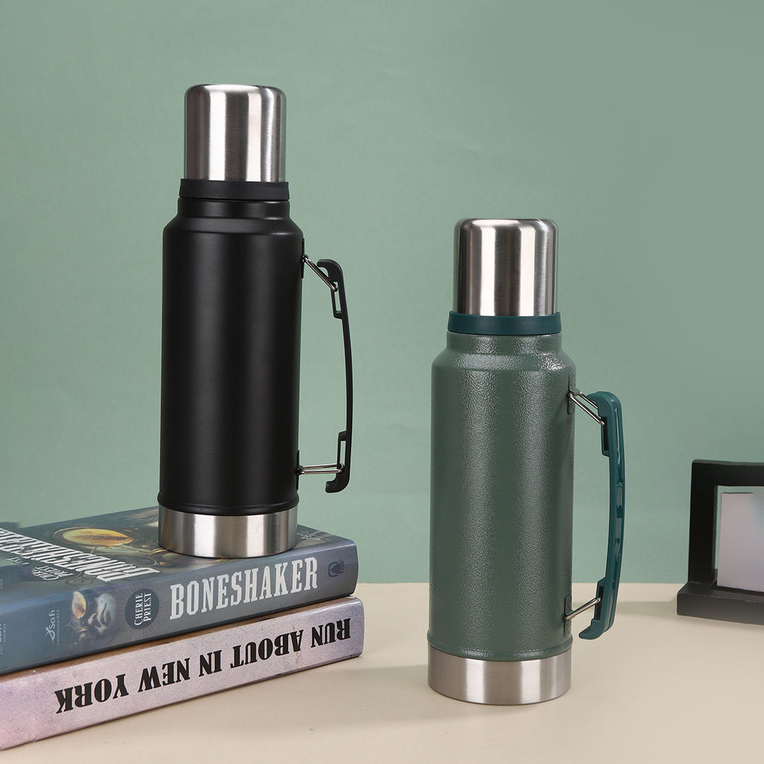 Unisex Insulated Stainless Steel Water Bottle with Carrying Handle Stornfield