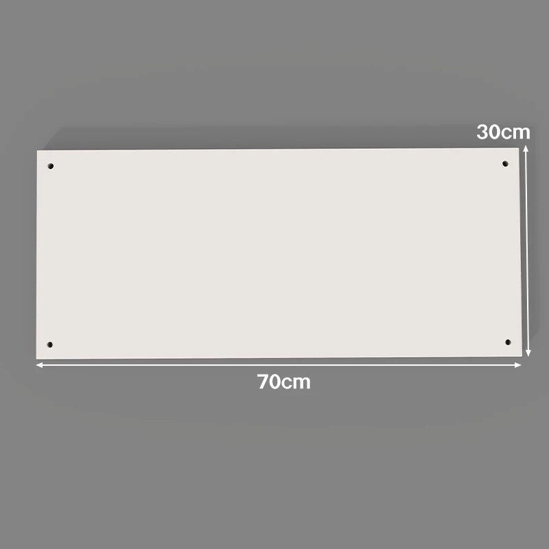 Heavy-Duty Square Mounting Cover Plate with Four Corner Fastener Holes