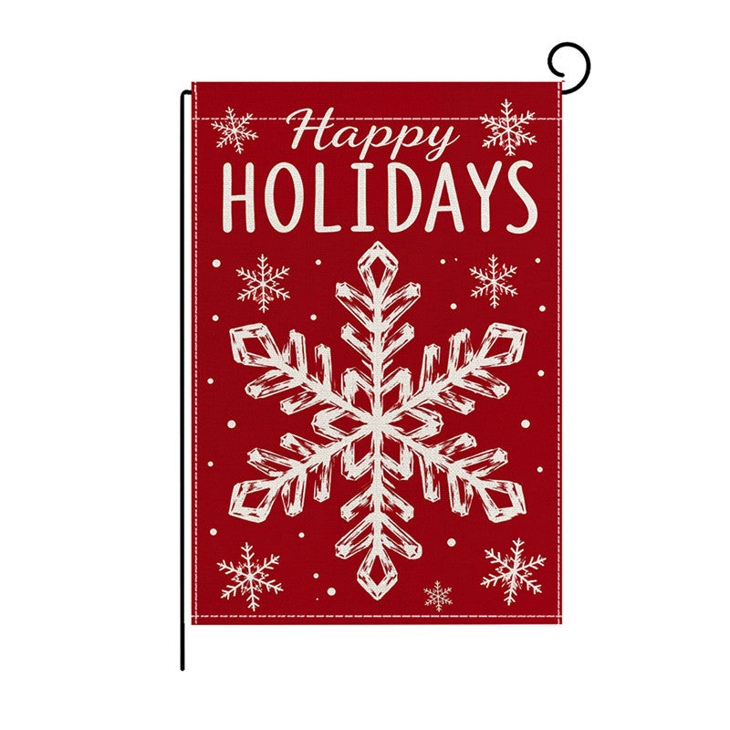 Holiday Decorative Garden Flag